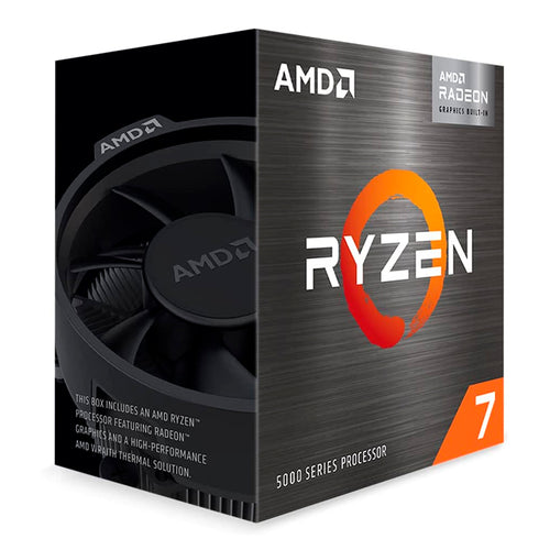 Procesador AMD Ryzen 7 5700G (AM4, 8 núcleos/16 hilos, hasta 4.6GHz, Radeon Graphics)