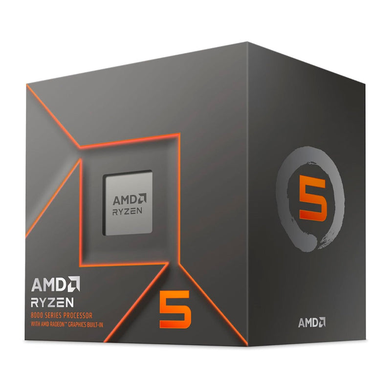 Procesador AMD Ryzen 5 8500G (AM5, 6 núcleos/12 hilos, hasta 5.0GHz, Radeon Graphics)