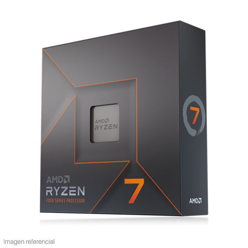 Procesador AMD Ryzen 7 7700X (AM5, 8 núcleos/16 hilos, hasta 5.4GHz, 32MB L3)