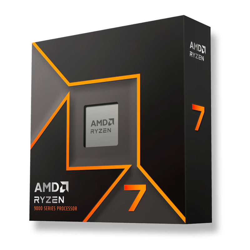 Procesador AMD Ryzen 7 9700X (AM5, 8 núcleos/16 hilos, hasta 5.5GHz, 32MB L3)