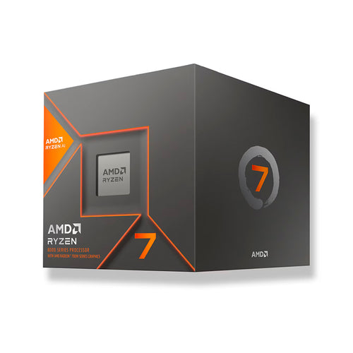 Procesador AMD Ryzen 7 8700G (AM5, 8 núcleos/16 hilos, hasta 5.1GHz, Radeon 780M)