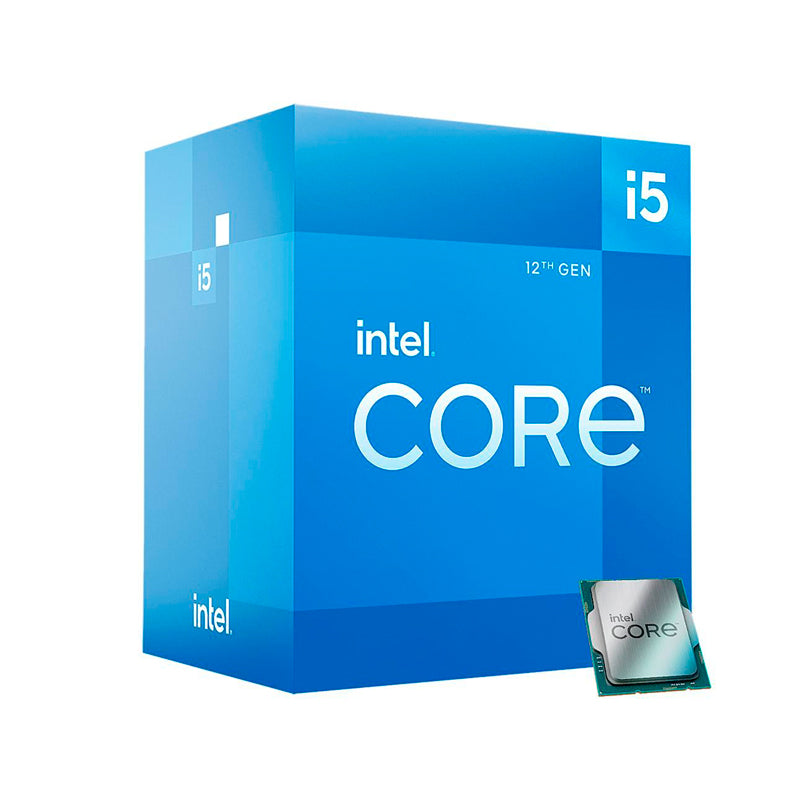 Procesador Intel Core i5-12400 (LGA1700, 6 núcleos/12 hilos, hasta 4.4GHz, UHD 730)