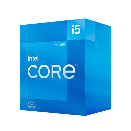 Procesador Intel Core i5-12400F (LGA1700, 6 núcleos/12 hilos, hasta 4.4GHz)
