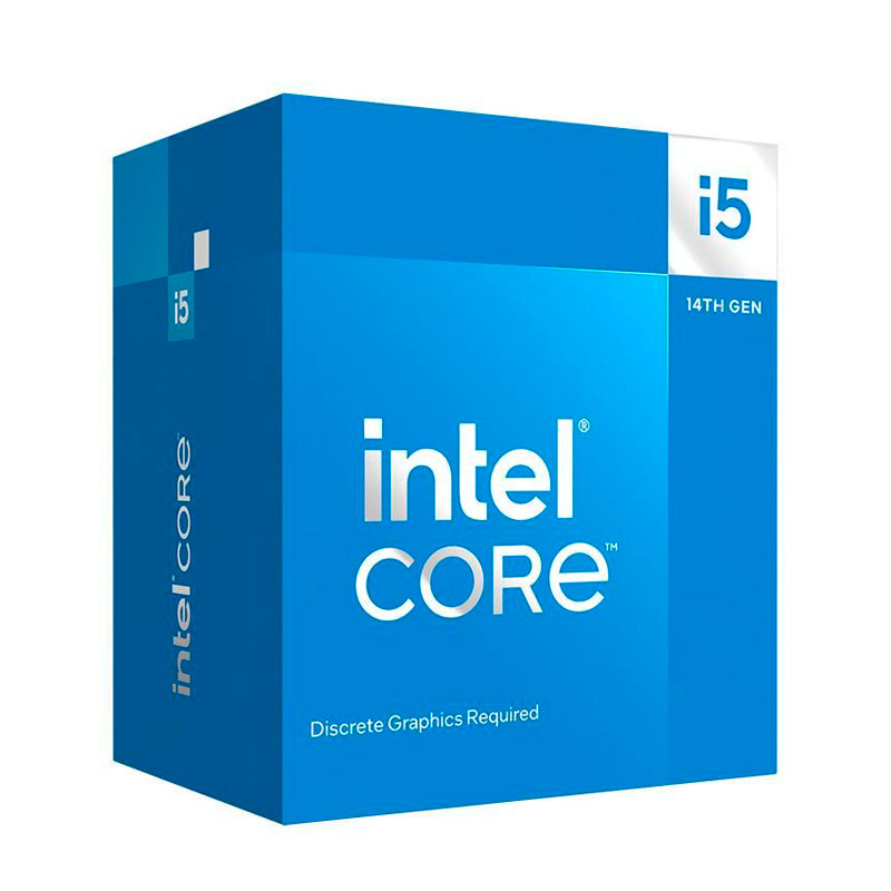 Procesador Intel Core i5-14400F (LGA1700, 10 núcleos/16 hilos, hasta 4.7GHz)