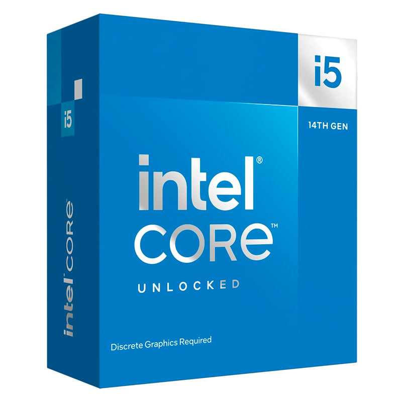 Procesador Intel Core i5-14600KF (LGA1700, 14 núcleos/20 hilos, hasta 5.3GHz)