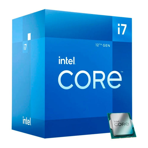 Procesador Intel Core i7-12700 (LGA1700, 12 núcleos/20 hilos, hasta 4.9GHz, UHD 770)