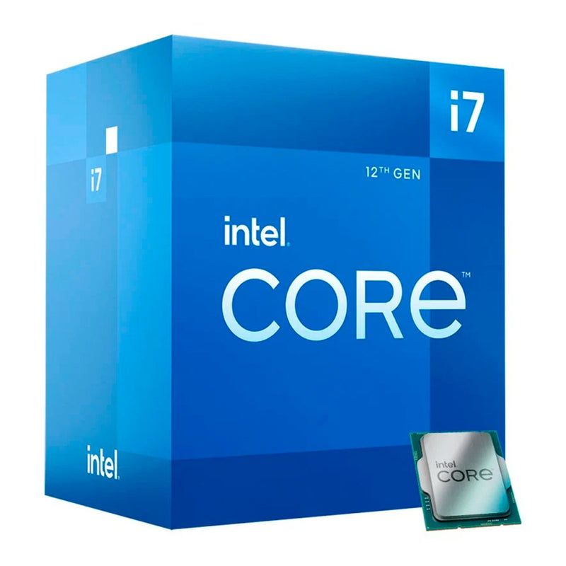 Procesador Intel Core i7-12700 (LGA1700, 12 núcleos/20 hilos, hasta 4.9GHz, UHD 770)