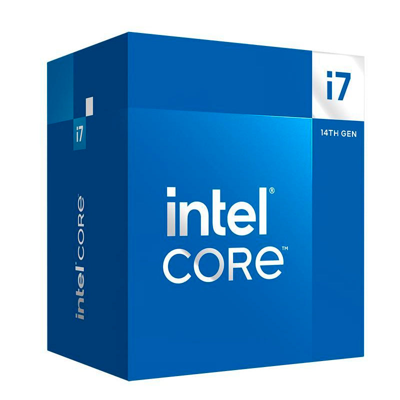 Procesador Intel Core i7-14700 (LGA1700, 20 núcleos/28 hilos, hasta 5.4GHz, UHD 770)