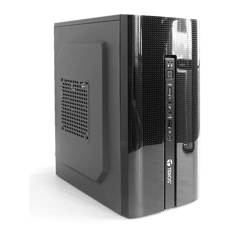 Case Teros TE-1030S Micro Tower Micro-ATX con Fuente 250W (USB 3.0) Negro