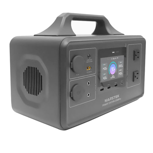 Estación de Energía Portátil Marstek Saturn Pro S500Pro (518Wh LiFePO4, AC 500W, USB-C 100W)