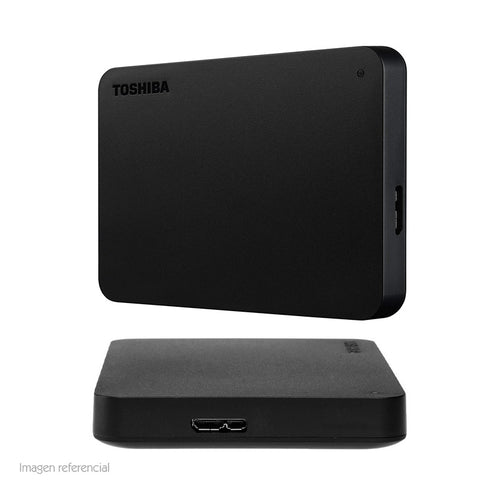 Disco Duro Externo Toshiba Canvio Basics 2TB USB 3.0 (2.5") Negro