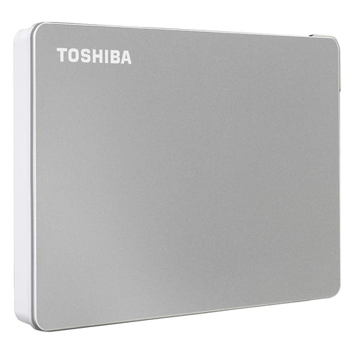 Disco Duro Externo Toshiba Canvio Flex 2TB USB 3.0 (USB-C/USB-A) Plata