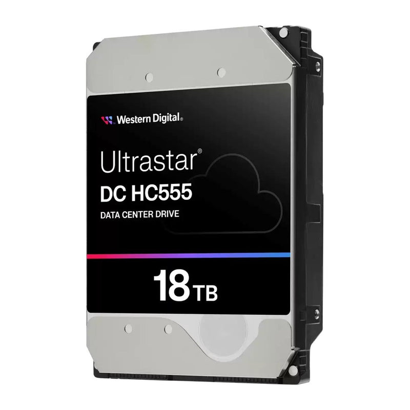 Disco Duro Western Digital Ultrastar Data Center HC555 18TB (SATA, 3.5", 7200 RPM, 512MB Caché)