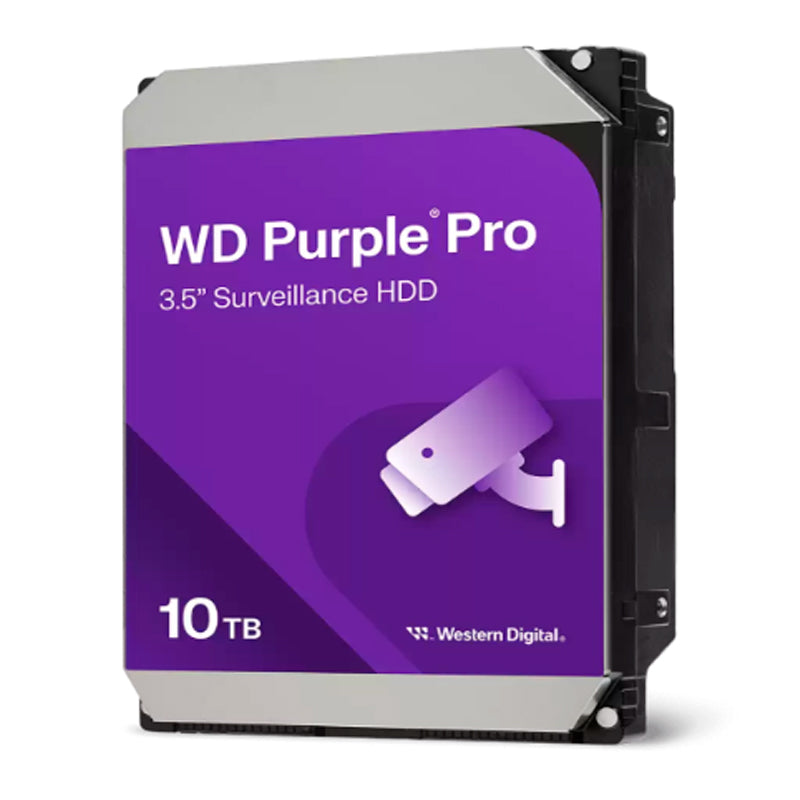 Disco Duro Interno WD Purple Pro 10TB Videovigilancia SATA 3.5" 7200RPM (512MB)