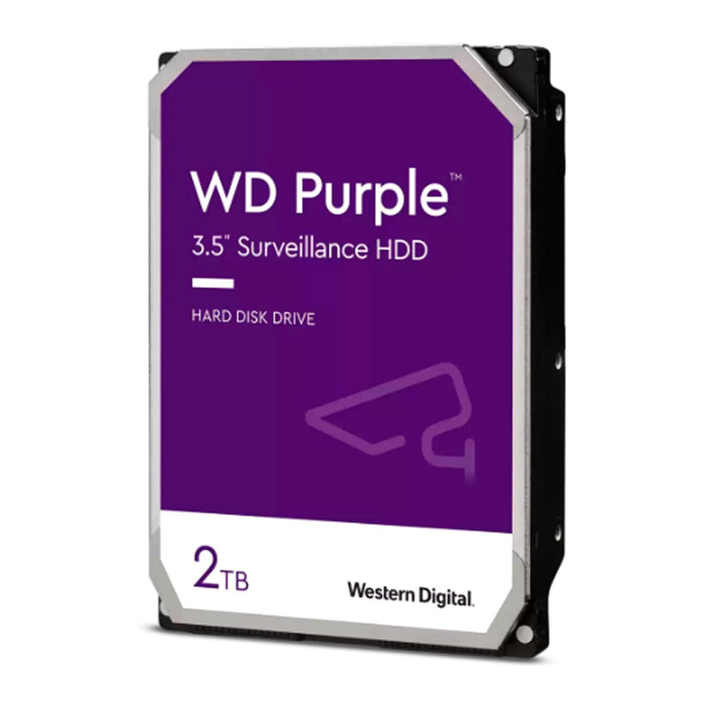 Disco Duro Interno WD Purple 2TB Videovigilancia SATA 3.5" 5400RPM (64MB)