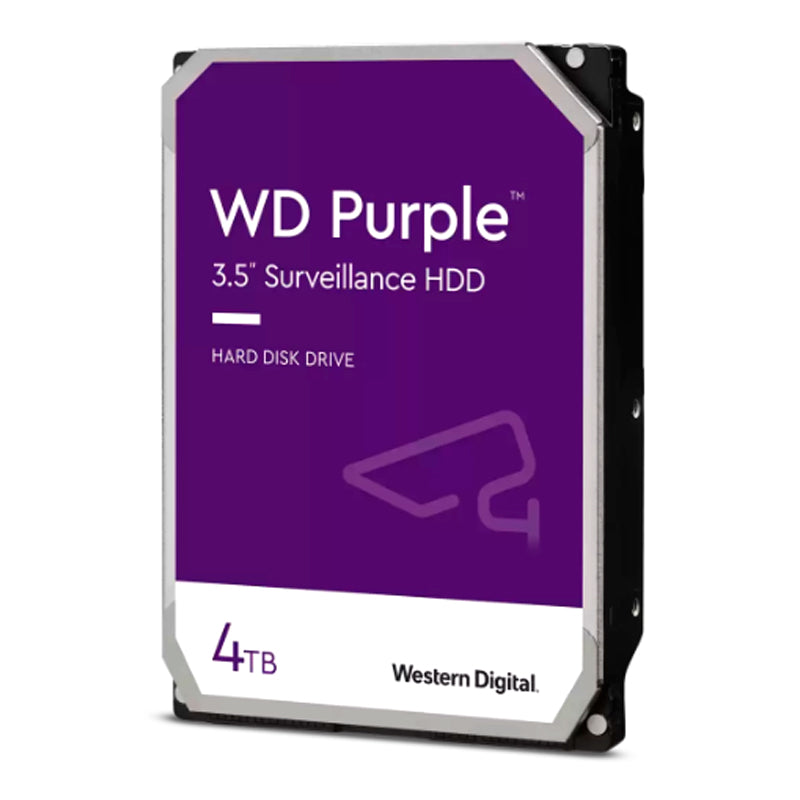 Disco Duro Interno WD Purple 4TB Videovigilancia SATA 3.5" 5400RPM (256MB, WD43PURZ)