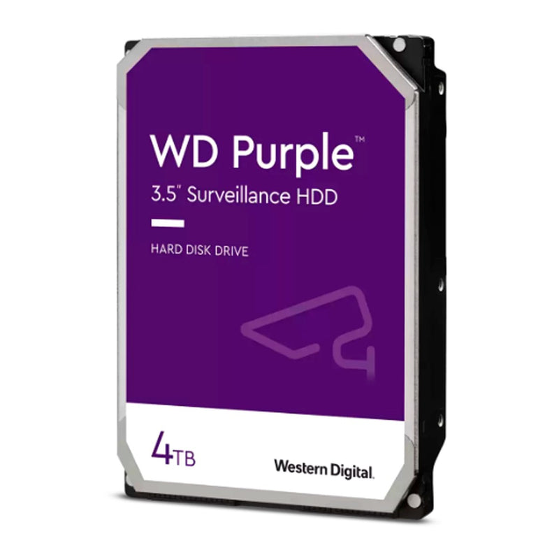 Disco Duro Interno WD Purple 4TB Videovigilancia SATA 3.5" 5400RPM (256MB, WD43PURZ)
