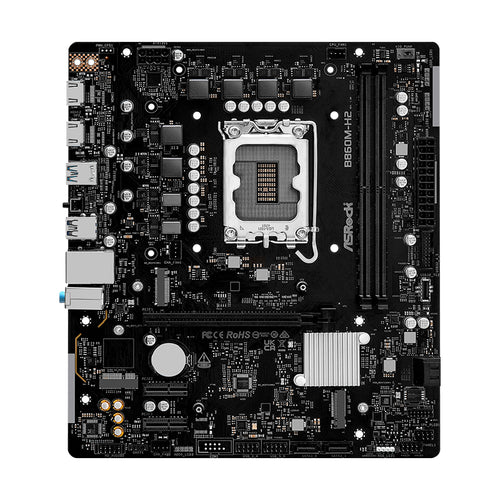 Placa Madre ASRock B860M-H2 (Intel B860, LGA1851, DDR5, 2x HDMI, mATX)