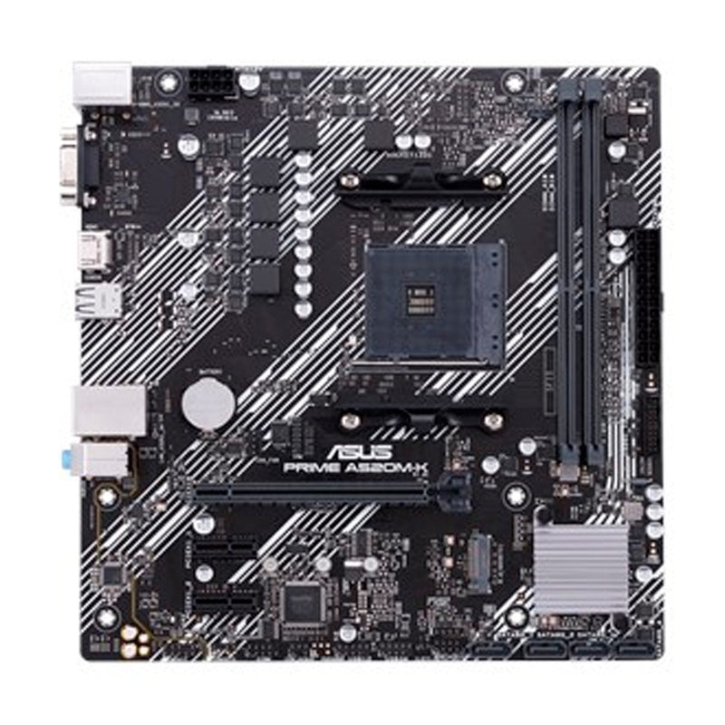 Placa Madre ASUS PRIME A520M-K (AMD A520, Socket AM4, DDR4, mATX)