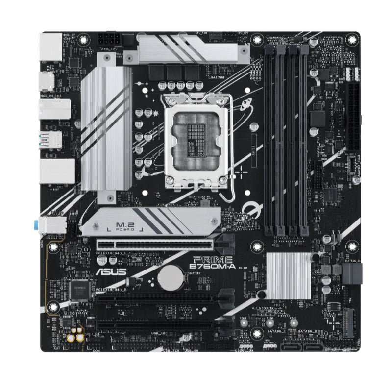 Placa Madre ASUS PRIME B760M-A (Intel B760, LGA1700, DDR5, mATX)