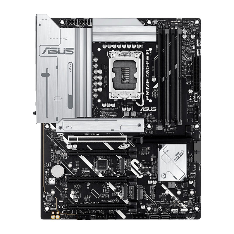 Placa Madre ASUS PRIME Z890-P WiFi (Intel Z890, LGA1851, DDR5, Wi-Fi 7, ATX)