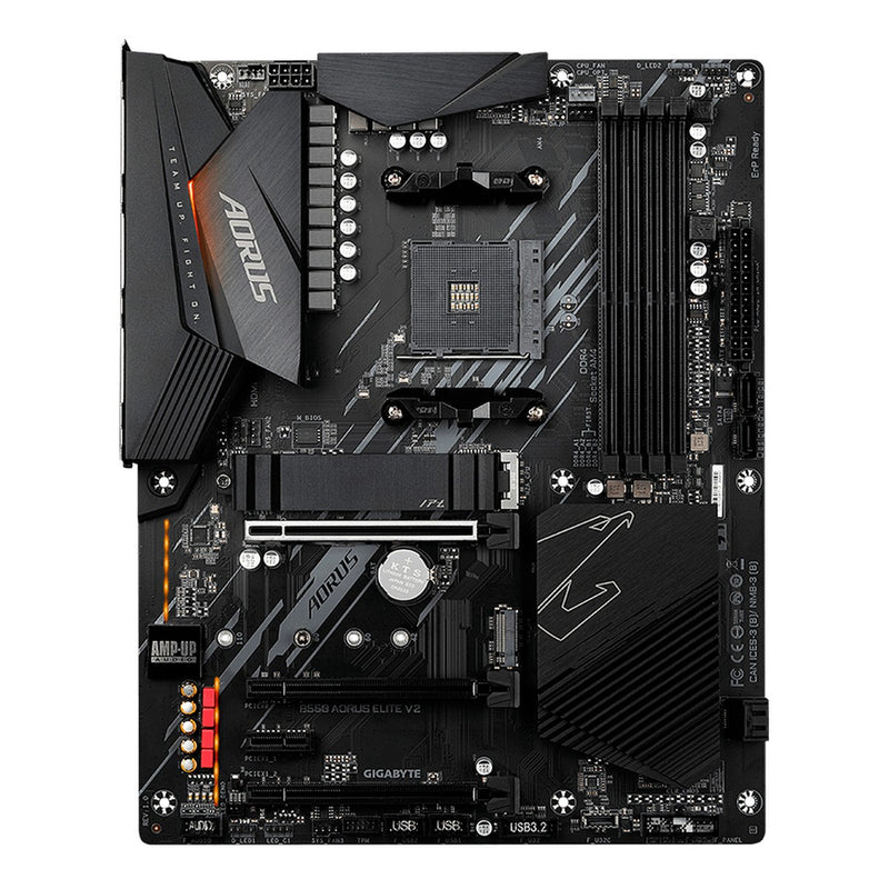 Placa Madre Gigabyte B550 AORUS ELITE V2 (AMD B550, AM4, DDR4, ATX)