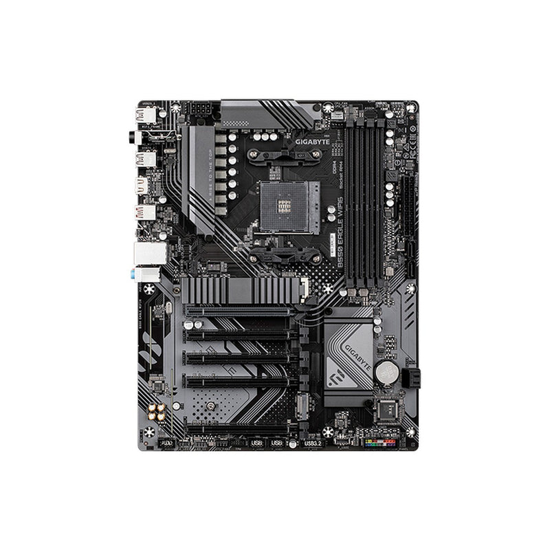 Placa Madre Gigabyte B550 Eagle WiFi6 (AMD B550, Socket AM4, DDR4, Wi-Fi 6, ATX)