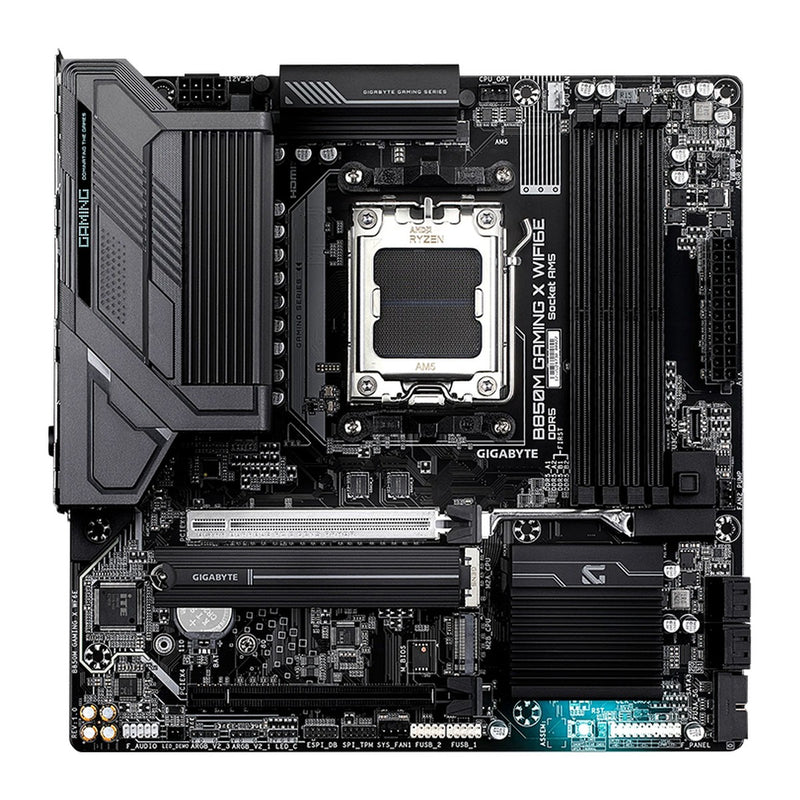 Placa Madre Gigabyte B850M Gaming X WiFi6E (AMD B850, AM5, DDR5, Micro-ATX)