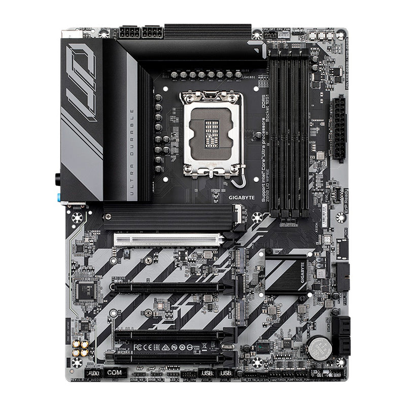 Placa Madre Gigabyte Z890 UD WiFi6E (Intel Z890, LGA1851, DDR5, Wi-Fi 6E, ATX)