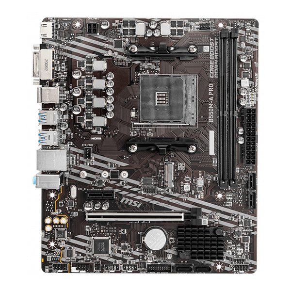 Placa Madre MSI B550M-A PRO (AMD B550, Socket AM4, DDR4, mATX)