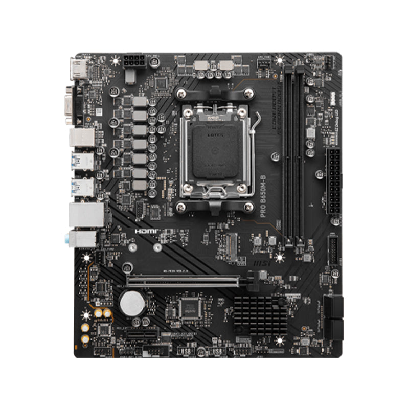 Placa Madre MSI PRO B650M-B (AMD B650, Socket AM5, DDR5, mATX)