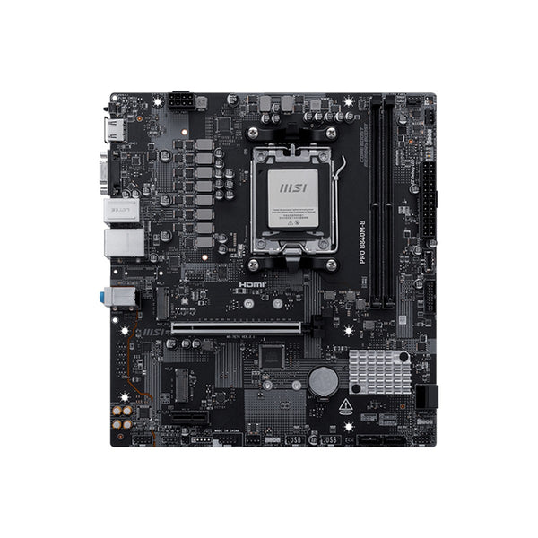 Placa Madre MSI PRO B840M-B (AMD B840, Socket AM5, DDR5, mATX)
