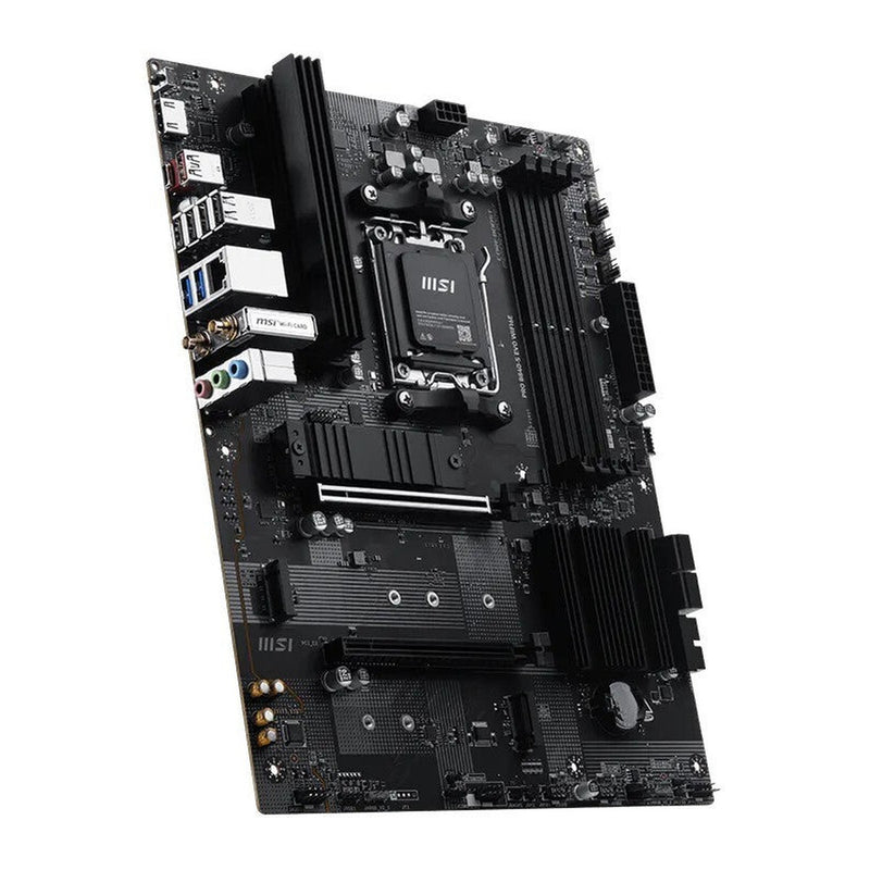 Placa Madre MSI PRO B840-S EVO WIFI6E (AMD B840, AM5, DDR5, Wi-Fi 6E, ATX)