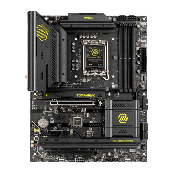 Placa Madre MSI MAG B860 Tomahawk WiFi (Intel B860, LGA1851, DDR5, Wi-Fi 7, ATX)