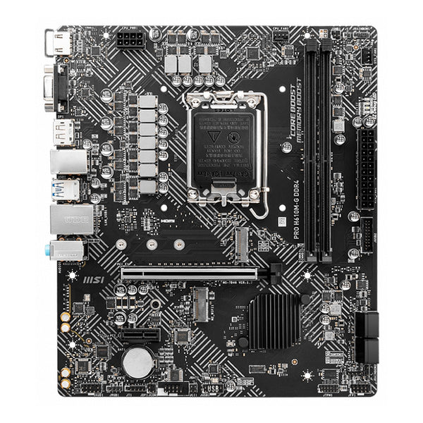Placa Madre MSI PRO H610M-G DDR4 (Intel H610, LGA1700, DDR4, mATX)