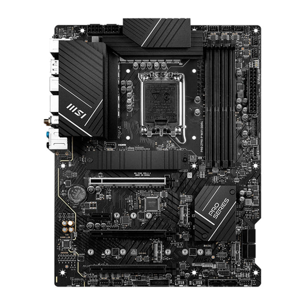 Placa Madre MSI PRO Z790-P WiFi DDR4 (Intel Z790, LGA1700, Wi-Fi 6E, ATX)