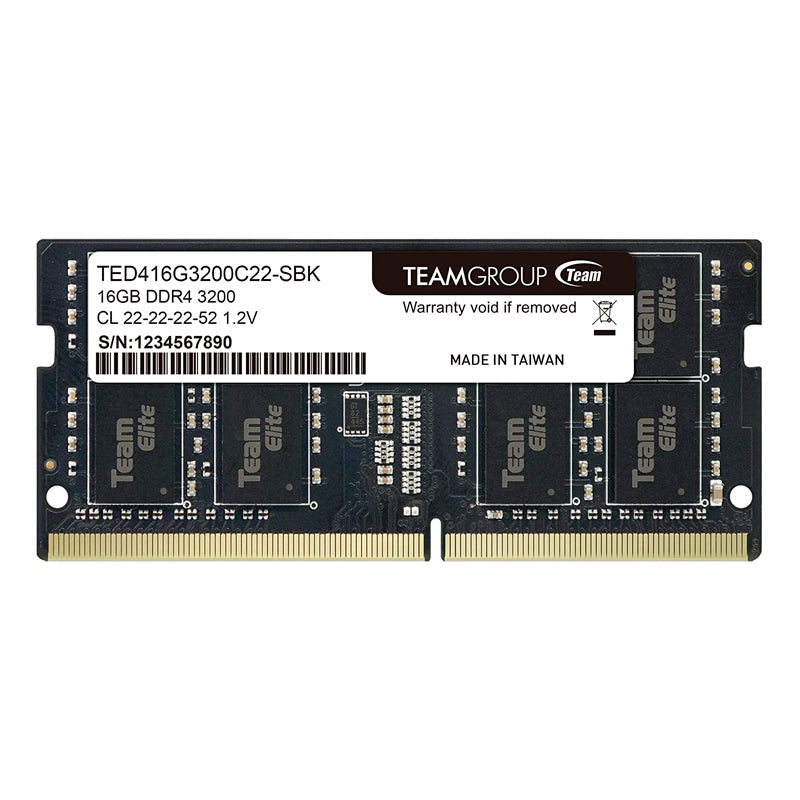 Memoria RAM TeamGroup Elite 16GB DDR4-3200 SO-DIMM (Laptop)