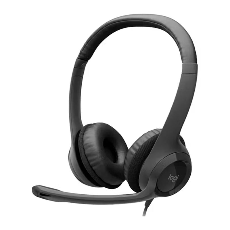 Audífonos Logitech H390 Estéreo USB con Micrófono con Cancelación de Ruido