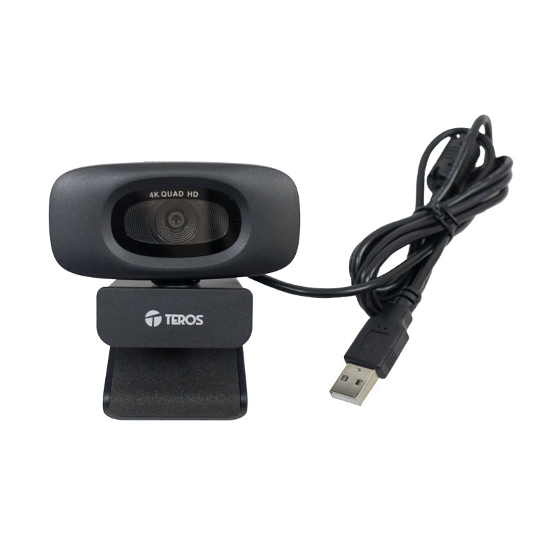 Cámara Web Teros TE-9073N 4K Ultra HD con Micrófono (USB 2.0)