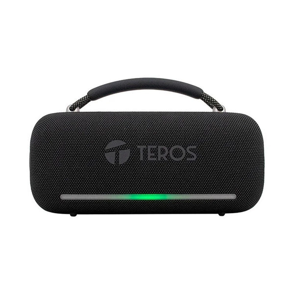 Parlante Bluetooth Teros Vibe VB-6049BLK 60W, negro (BT 5.3, RGB, IPX5, 4000mAh)