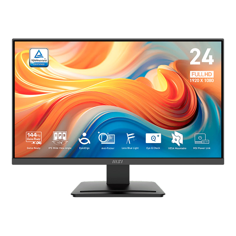 Monitor MSI PRO MP243L E14 23.8" FHD IPS 144Hz (HDMI/VGA)