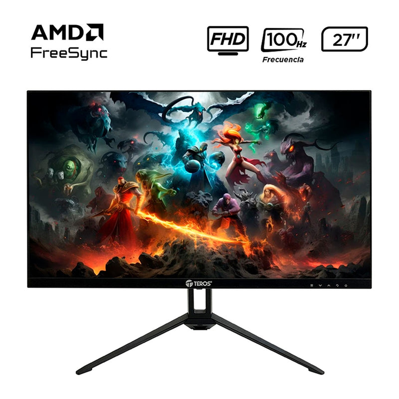 Monitor Teros TE-2712S 27" FHD IPS 100Hz (HDMI/VGA)