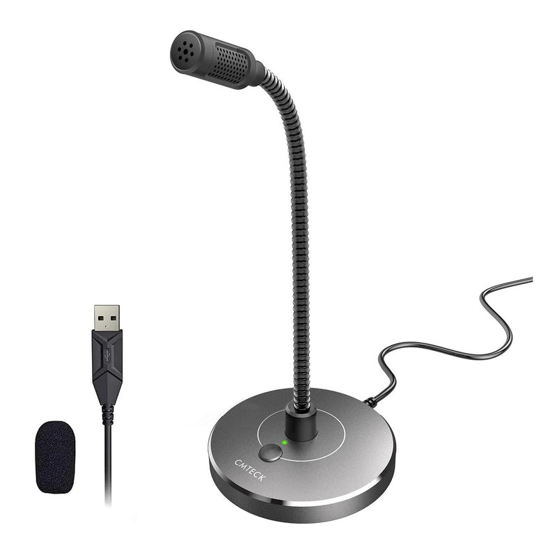 Micrófono USB para Computadora CMTECK G009, negro