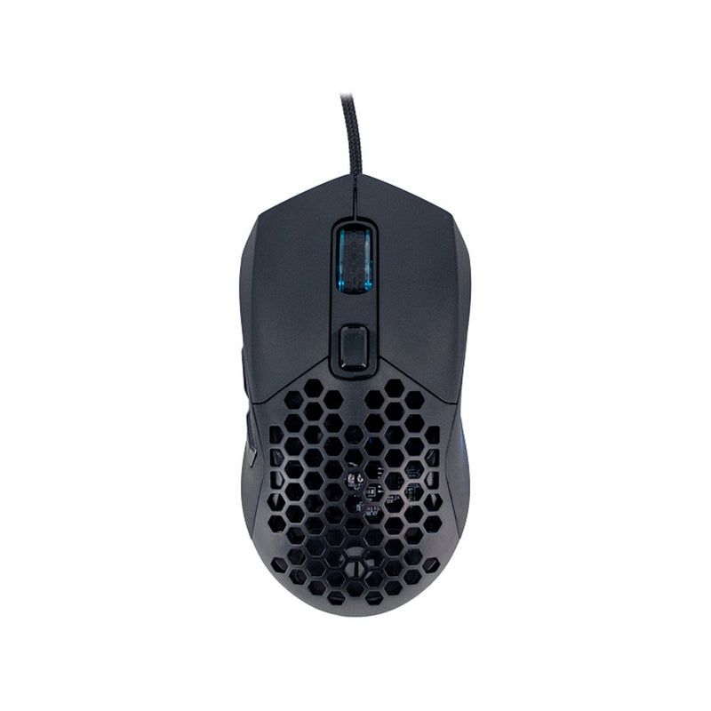 Mouse Gamer Teros TE-1232G RGB 7 Botones (7200 DPI, USB, Negro)