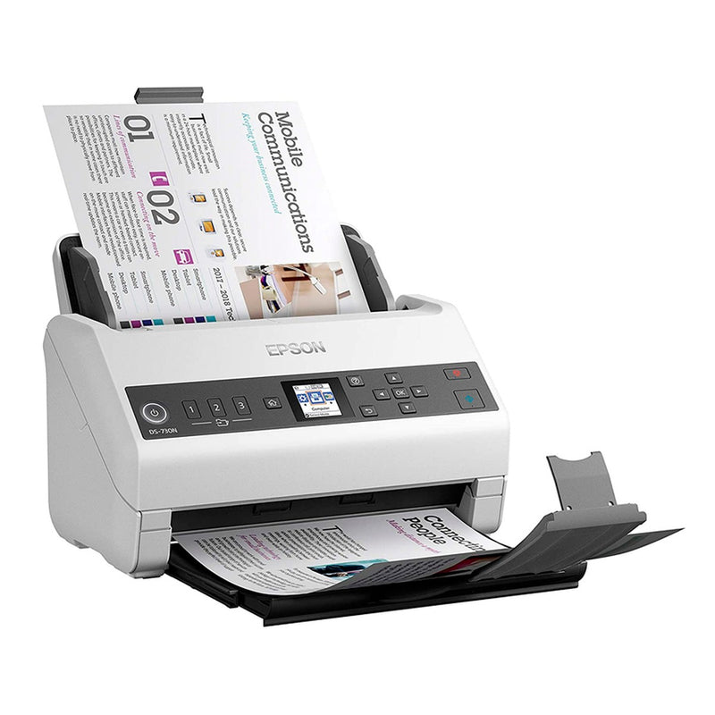 Escáner de Documentos Epson DS-730N Dúplex ADF USB/Ethernet (40ppm/80ipm)