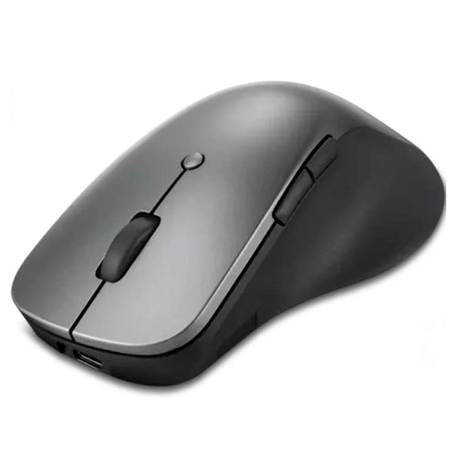 Mouse Inalámbrico Profesional Lenovo Recargable Bluetooth (6 Botones, Gris)