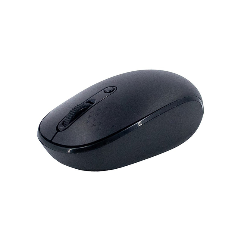 Mouse Inalámbrico Teros TE-1237S 4 Botones (1600 DPI, 2.4G/Bluetooth, Negro)