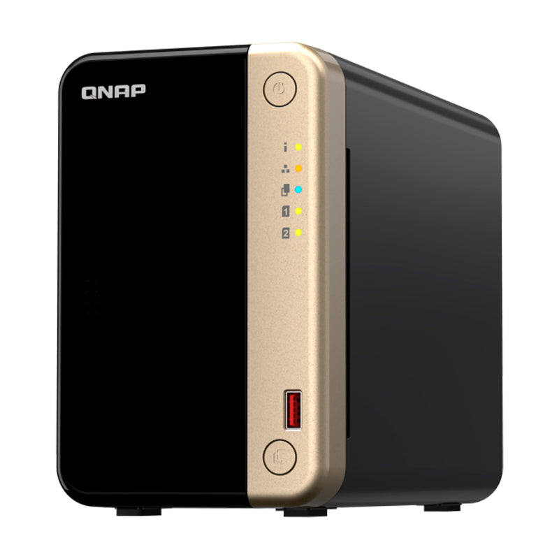 Servidor NAS QNAP TS-264-8G 2 Bahías Intel Celeron N5095 8GB (2x2.5GbE, HDMI)