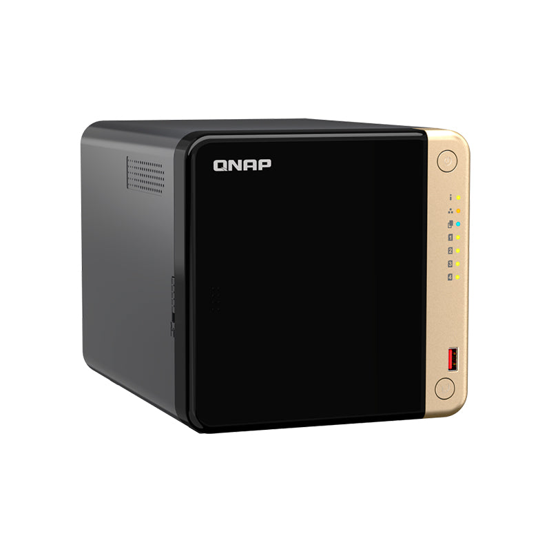 Servidor NAS QNAP TS-464-8G 4 Bahías Intel Celeron N5095 8GB (2x2.5GbE, HDMI)