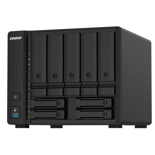 Servidor NAS QNAP TS-932PX-4G 5+4 Bahías ARM Quad-Core 4GB (10GbE SFP+, 2.5GbE)
